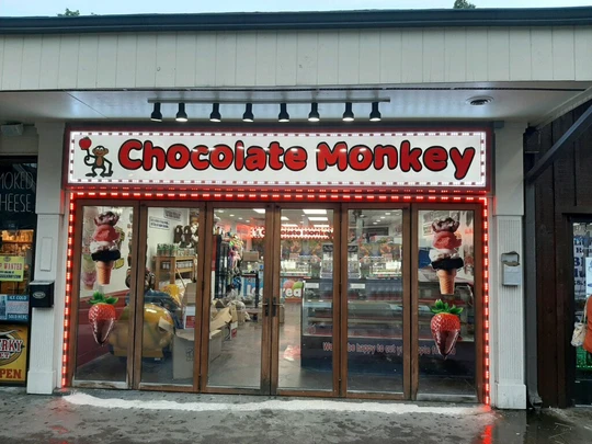 chocolate monkey store front