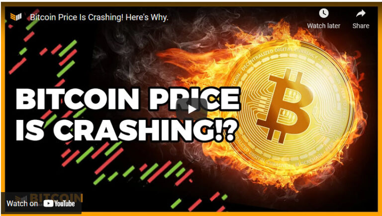 image of burning bitcoin