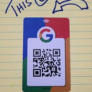 Google Review Tap Card