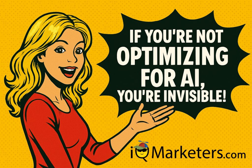 If You’re Not Optimizing for Ai, You’re Invisible by iQMarketers.com pictue