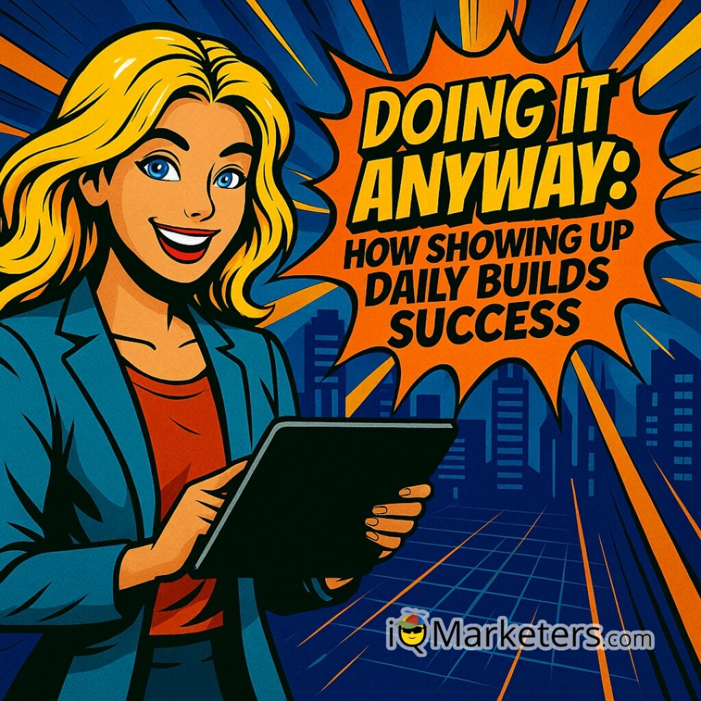 Doing It Anyway How Showing Up Daily Builds Success