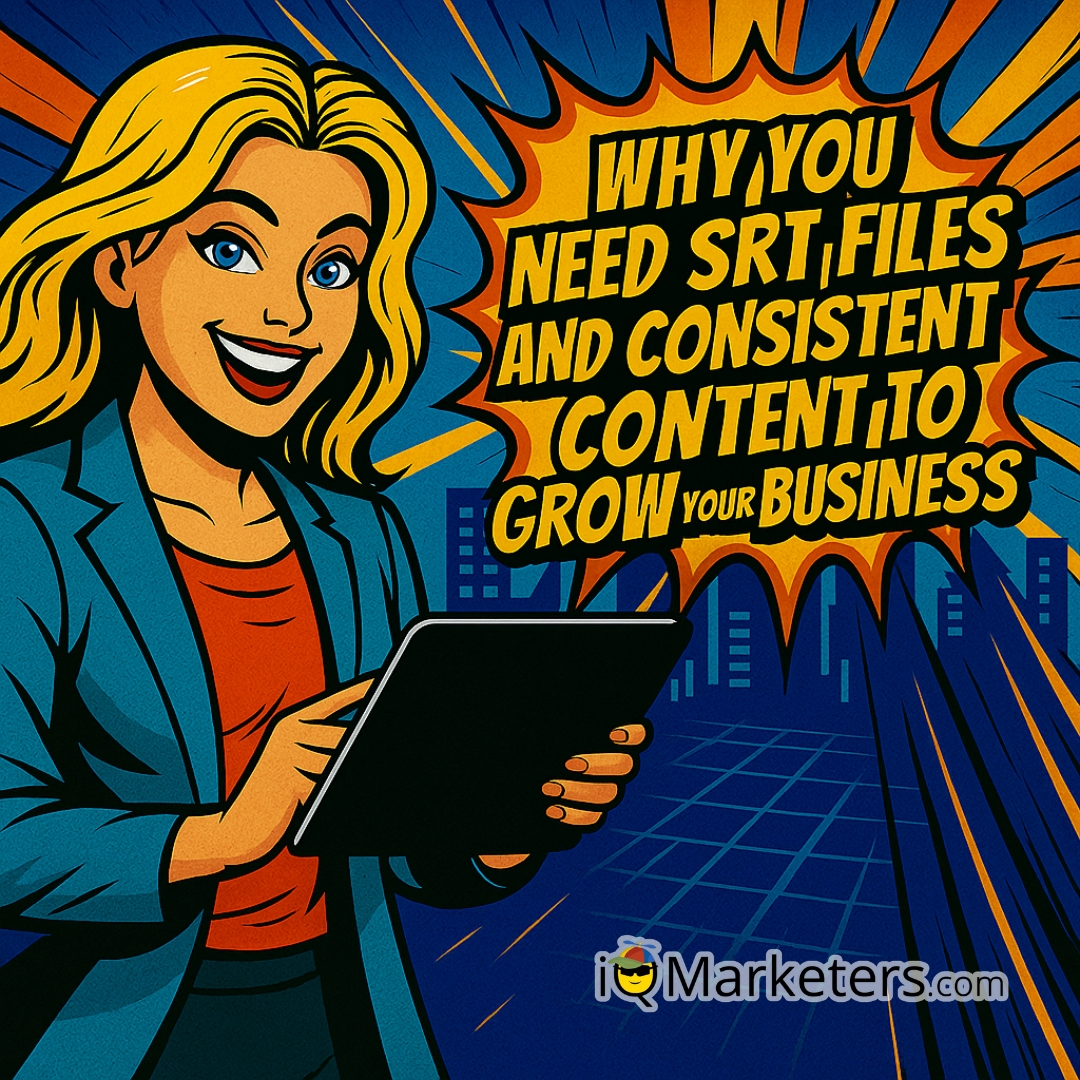 You Need SRT Files and Consistent Content to Grow Your Business