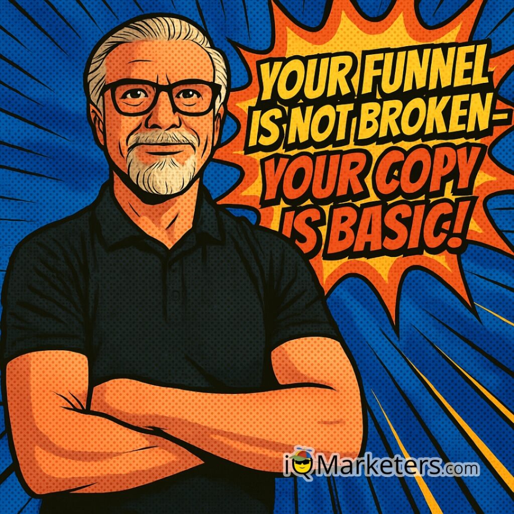 Your Funnel Is Not Broken—Your Copy Is Basic