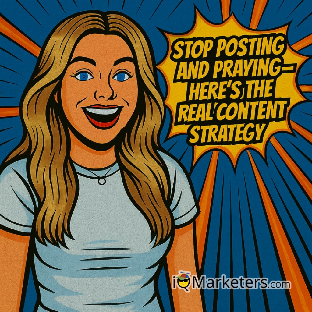 Stop Posting and Praying Here’s the Real Content Strategy
