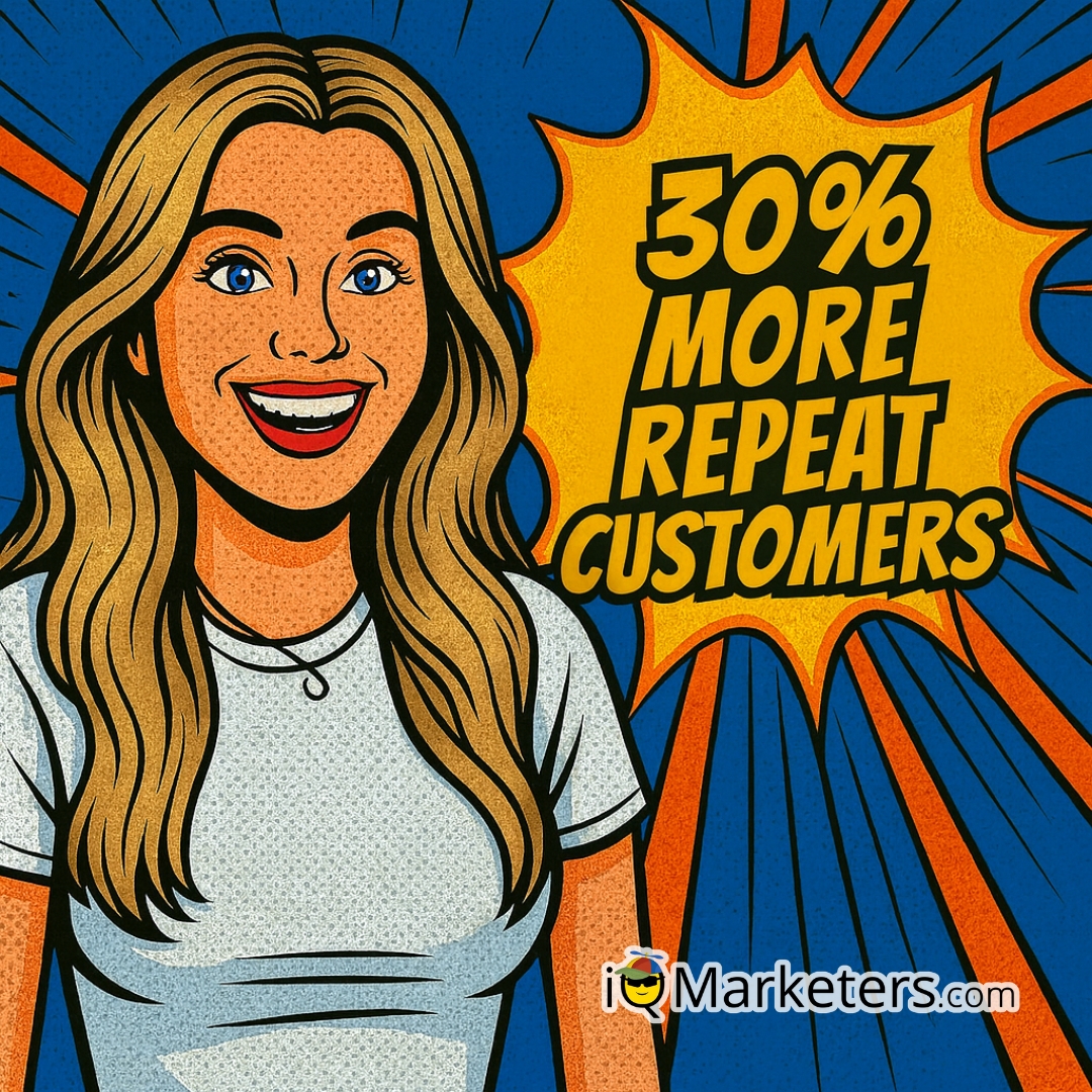 30% More Repeat Customers