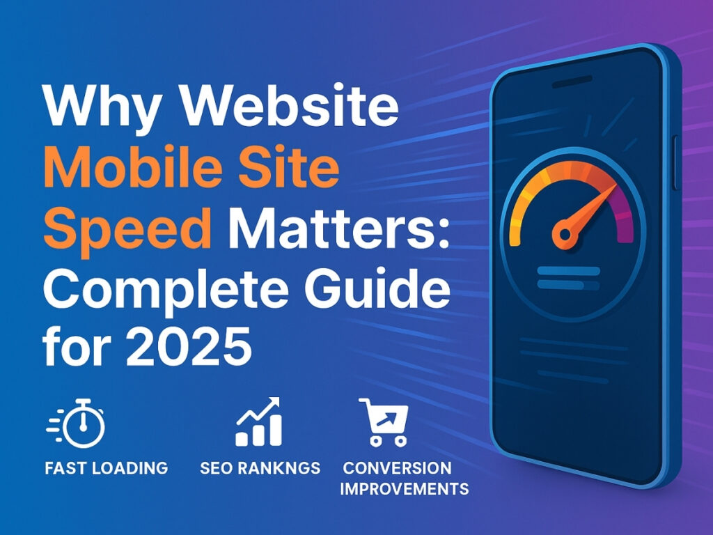 Why Website Mobile Site Speed Matters Complete Guide for 2025
