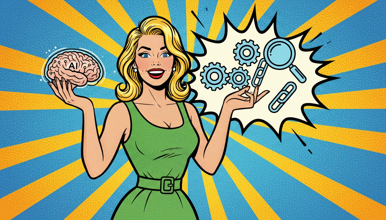 Blonde expert unpacks AI search fundamentals, gears turning for that rusty bike to scooter upgrade.