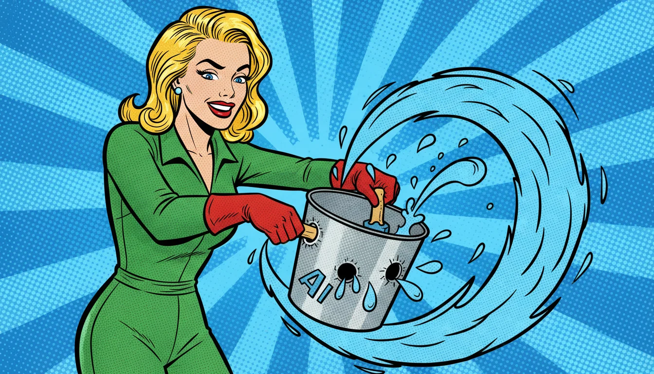 Blonde hero seals the lead leak deal with AI patches—no more drips!