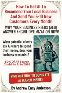 How To Get AI To Recommend Your Local Business - Answer Engine Optimization Book by Andrew Anderson